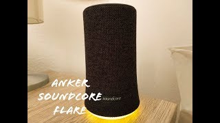 Anker SoundCore Flare  Unboxing amp Erster Eindruck [upl. by Gala]