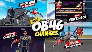 Free Fire OB46 Update All New Changes And Updates [upl. by Lydia766]