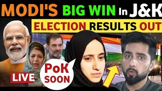 KASHMIR amp HARYANA ELECTIONS RESULT amp MODIS VICTORY✌ 🇵🇰PAK PUBLIC REACTION  REAL ENTERTAINMENT TV [upl. by Ayhdnas]