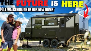 OUR NEW CARAVAN 189 URBAN CARAVANS XTREME FULLY OFFROAD amp OFFGRID CARAVAN WALKTHROUGH  12V [upl. by Boelter]