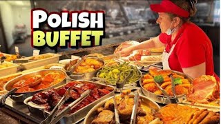 LARGEST All You Can Eat TRADITIONAL Polish Food Buffet in America  Foods to Eat Before You Die 67 [upl. by Melac]