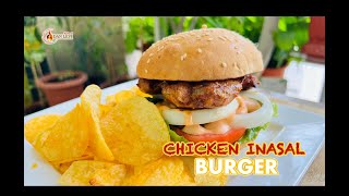 CHICKEN INASAL BURGER by Kusina Ni Dan Levi [upl. by Ehgit]