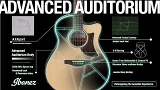 The Story behind the Advanced Auditorium  Ibanez AAM [upl. by Justicz]