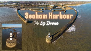 Seaham Harbour by Drone [upl. by Nadnarb186]