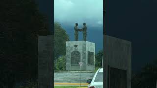 Torrijos Carter Treaty Statue [upl. by Llenrahs]