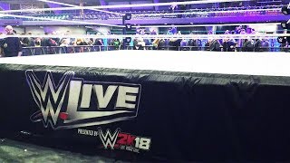 WWE LIVE FIRENZE 121117 ENTRATE ALL ENTRANCE [upl. by Aluino]