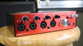 Focusrite Clarett 4Pre [upl. by Ainet]