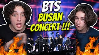 BTS RUN BTS’  Mic Drop Performance At BUSAN CONCERT   REACTION 🔥 [upl. by Acinod864]