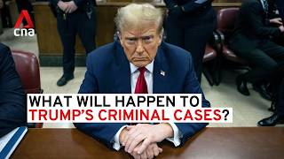 What will happen to US presidentelect Donald Trumps criminal cases [upl. by Coppock]