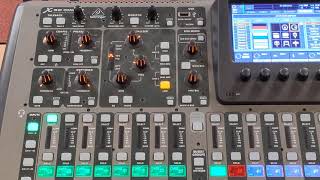 How to Apply Gain Phantom Power 48v and Phase on the Behringer X32 Mixing Desk [upl. by Dirgni]