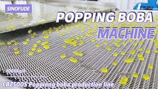 popping boba production process bubble tea making machine [upl. by So913]