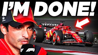 Sainz Drops BOMBSHELL on Ferrari After SHOCKING STATEMENT [upl. by Rehpotsirhc938]