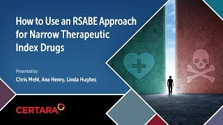 How to Use a Reference Scaled Average Bioequivalence Approach for Narrow Therapeutic Index Drugs [upl. by Aneer487]