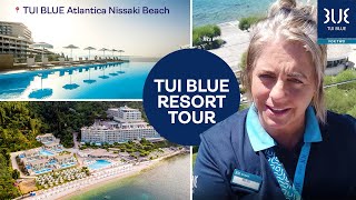 TUI BLUE Atlantica Nissaki Beach Greece  Resort Tour [upl. by Eninahs]