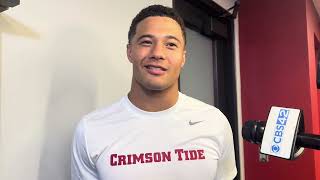 Alabama DB Domani Jackson Interview  Georgia Postgame [upl. by Mill]