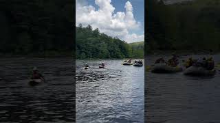 Rafting at whitewater in Ohiopyle Pennsylvania [upl. by Nerw]