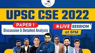 UPSC CSE Prelims 2022 Question Paper 1  Analysis Answer Key Cut Off  StudyIQ [upl. by Krusche]