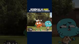 Referências ao Mario no Incrível Mundo de Gumball supermario supermariobros snes shorts [upl. by Orford]