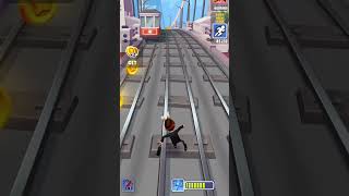 Subway surfer 😎🚇 🌚 subwaysurfers subway gaming gameplay games trending shorts viral [upl. by Napas]