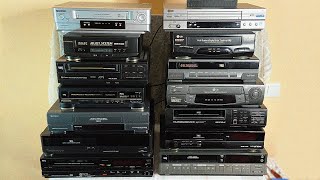 My VCR collection  15 devices from 1985 to 2004 [upl. by Paine]