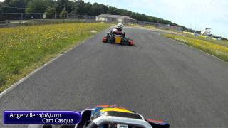 Karting Angerville 11082011 GoPRO HD [upl. by Kalmick]