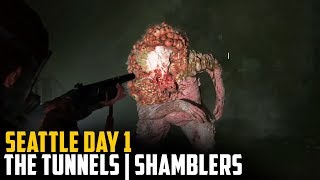 The Last of Us 2  Seattle Day 1 The Tunnels  The Shambler TLOU2 [upl. by Nebra]