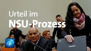 Urteil im NSUProzess  Sondersendung [upl. by Arrol456]