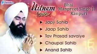 full nitnam fath japji Sahib bhai Manpreet Singh ji kanpurigurbani kirtan [upl. by Nwaf]