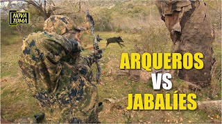 ARQUEROS VS JABALIES [upl. by Marga]