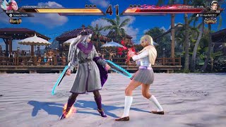 Alisa Vs Jun 1 [upl. by Howlan]