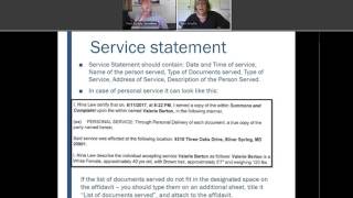 Creating Bulletproof Affidavits of Service  ServeNow EDU [upl. by Yzzik]