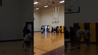 Clutch Free Throw 🎯 Middle School Basketball Focus Shorts [upl. by Meeki]