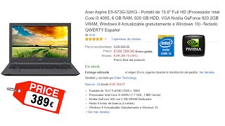 El mejor ordenador portátil calidadprecio del 2016  Acer E5 573G [upl. by Fleta]