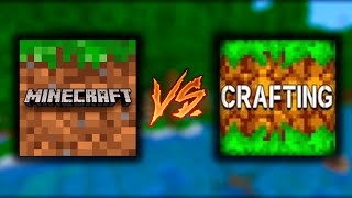 MINECRAFT VS CRAFT AND BUILDING [upl. by Gilder383]