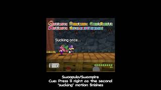 How to Superguard Swoopulas amp Swampires papermario ttyd [upl. by Jacobba]