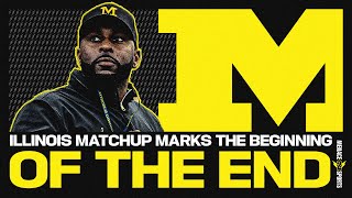 Michigan Takes on Illinois in EPIC College Football Battle [upl. by Verdha]