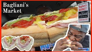 Italian Hoagie at Baglianis in Hammonton NJ [upl. by Antipus206]