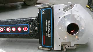 Magnatech Tubemaster 514 Fusion Weld Test with Magnatech C Series Weld Head [upl. by Sotos]