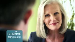 Clarivu TV Advert About Permanent Lens Replacement  As Seen on ITV1 and ITV3 [upl. by Einalam758]