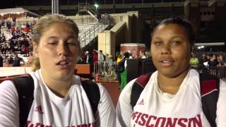 Wisconsin Track amp Field Card Smith Advance to NCAA Championships [upl. by Idrahs351]