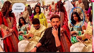 After Divorce Abhishek Bachchan Badly Ignores 😳Aishwarya Rai at Anant Radhika Grand Wedding [upl. by Yentiw]