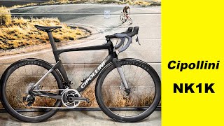 Cipollini NK1K włoska maszyna szosa aero koła rama carbon Sram RED [upl. by Brodsky145]