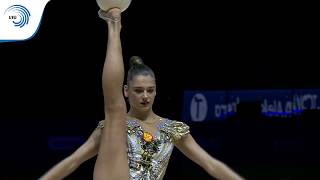 Aleksandra SOLDATOVA RUS  2019 Rhythmic Gymnastics European silver medallist ball [upl. by Dalohcin]