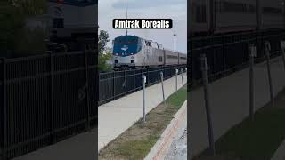 Amtrak 44 leads Southbound Borealis Train at Glenview [upl. by Arriaet]