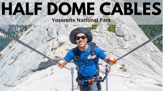 The Cables On Half Dome  Yosemite National Park [upl. by Roach]