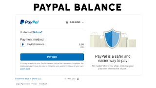 ✅ How To Pay With Paypal Balance Instead of Credit Card Very Easy [upl. by Nostaw342]