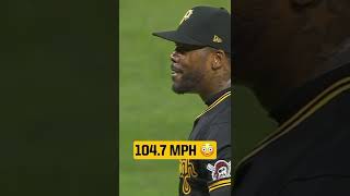 ARODI CHAPMAN SORPRENDE A MACHADO CON UNA RECTA A 105 MILLAS epic mlb baseball [upl. by Ainwat]