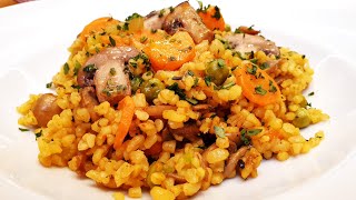 Vajon sült pulykamell szuper finom zöldséges bulgur recept 🧅🍄🥬🧄🥕🍀 szokykonyhaja [upl. by Anifares163]