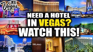 COMPLETE LAS VEGAS Hotel Guide EVERY Room Tour Bed Test amp Pool Review The Strip [upl. by Halstead]