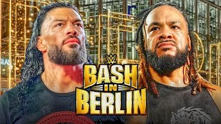 WWE Bash In Berlin 2024 Roman Reigns vs Jacob Fatu Full Match WWE Bash In Berlin 2024 Highlights [upl. by Nyral]